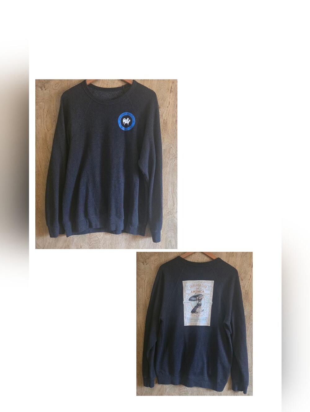 Vintage Chihuahua Club Of America Pullover Sweatshirt